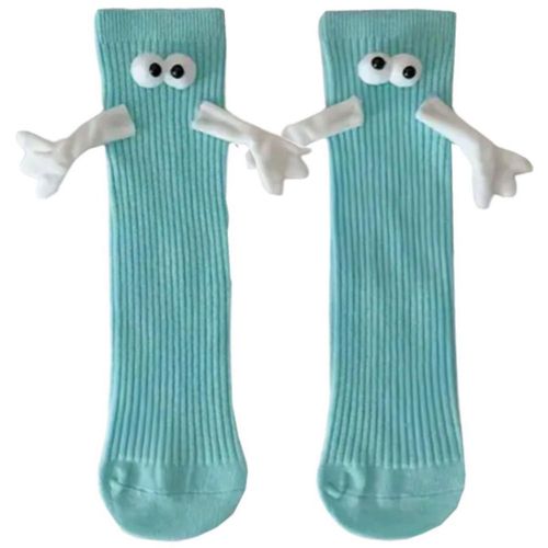 Medias 3D Creativas MXOXG-001 MagSoxGreen Mint Calcetas Transpirables