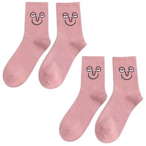 Calcetines estampados MXMJS-002 EmojiPink Calcetines juveniles