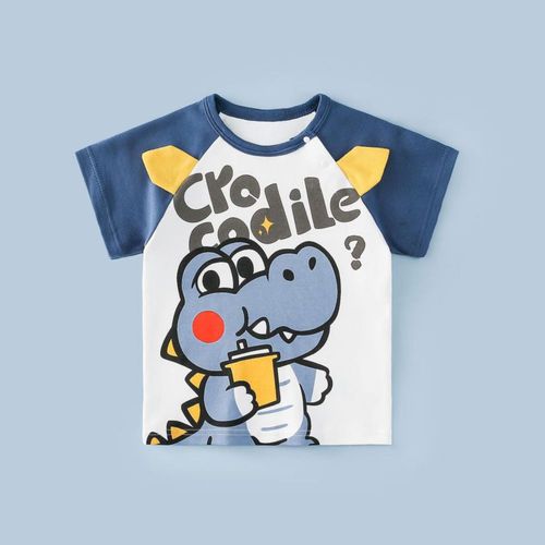Playera Duo Xi Lu Ka Azul Para Niño Y Niña