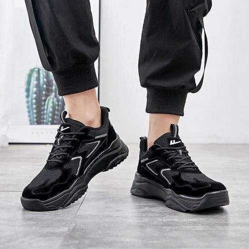 Tenis Warrior Wxy(Js)-0561 Negro Para Hombre