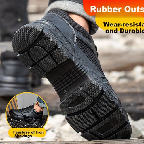 Tenis De Trabajo Lao Guanjia Butler Punta De Acero Número 43 Para Hombre