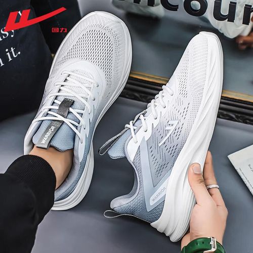 Tenis Warrior Roirraw Blanco Y Gris Para Hombre