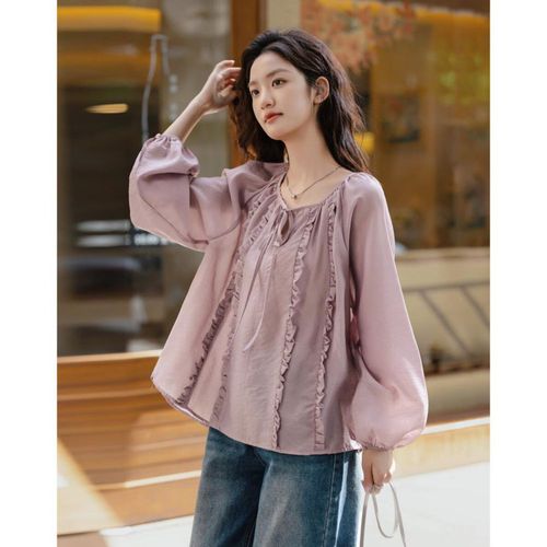 Playera Dme Mood Manga Larga Para Mujer