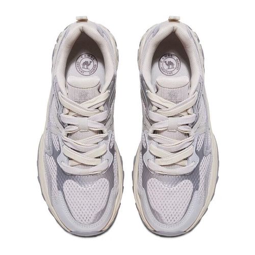 Tenis Camel K15B09L7072 Blanco Con Plata