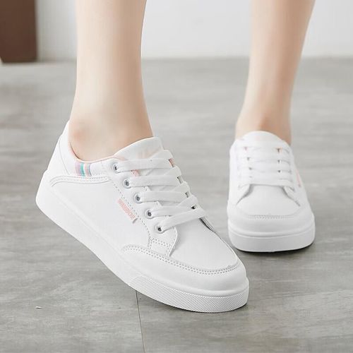 Tenis Warrior Wxy-L319N Blanco Rosa Para