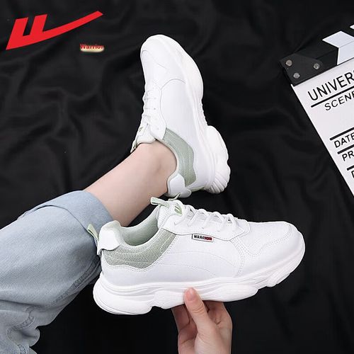 Tenis Warrior Wxy-0195 Blanco Con Verde