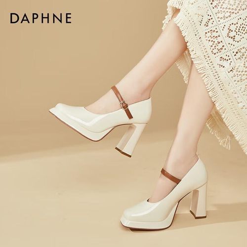 Zapatos Daphne Bubble Tacón Alto Beige P