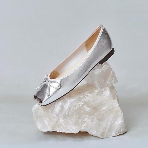 Zapatos Basto A4502Cq4 Plata Para Mujer