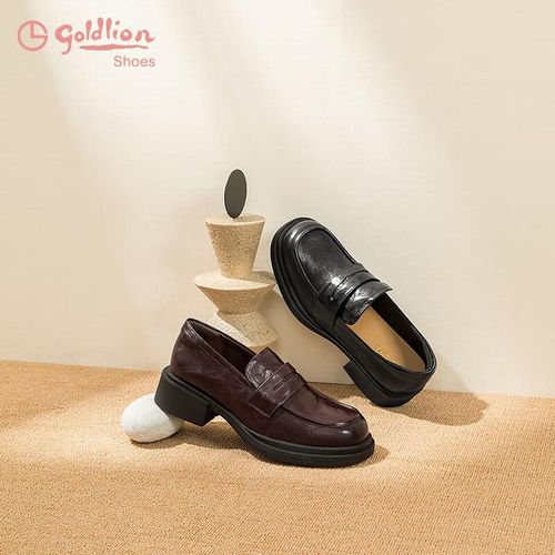 Mocasines Goldlion G608430158 Negro Para