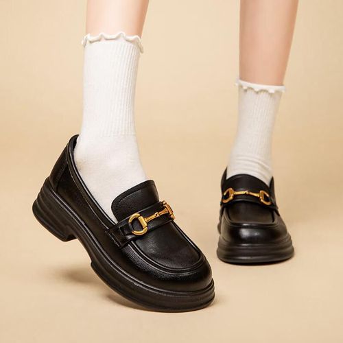Mocasines Egchi H003 Negro Para Mujer
