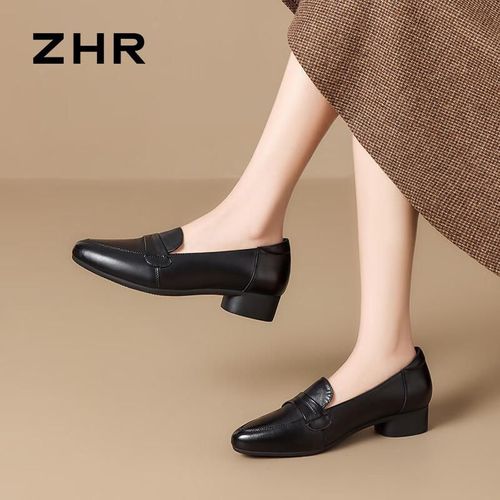Zapatos Zhr Zeze De Piel Negro Para Muje