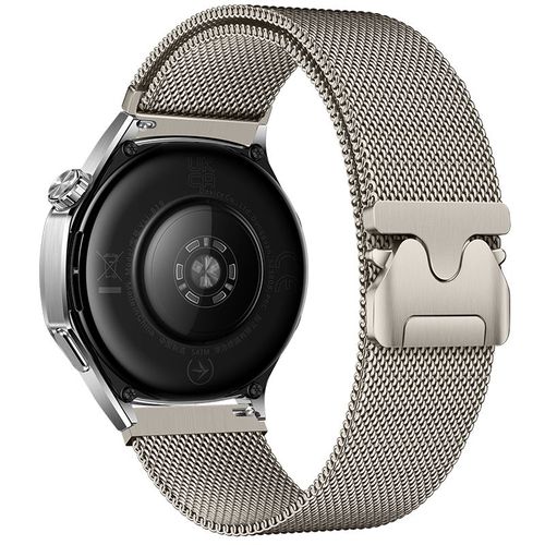 Correa metálica Weiqiantu Milanesa 46/48 mm Titanio para Huawei GT6 GT5 5 Pro GT4 Watch4 Pro