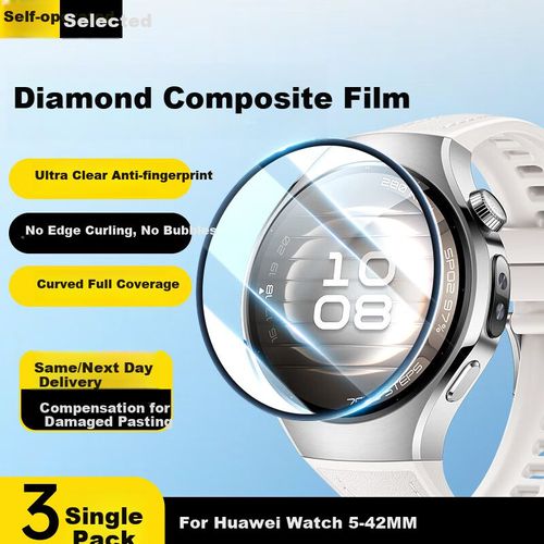 Película protectora Stiger HUAWEI 10:0817 42 mm compuesto para Huawei Watch 5