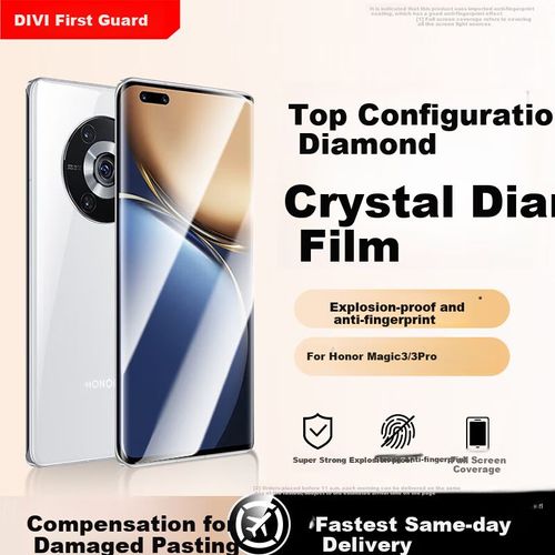 Vidrio templado DIVI Honor Magic 3/3 Pro Curvo Transparente