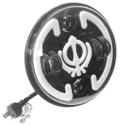 Faro led 7 pulgadas 12-60v 27w 2700lm motocicleta universal