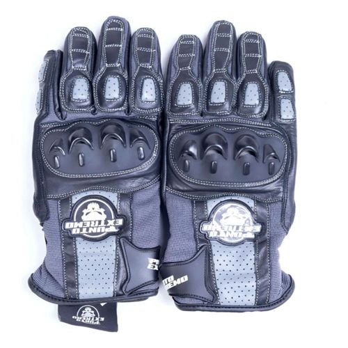 Guantes Para Moto Punto Extremo Tour SR-1107 Protecciones Gris Rider One