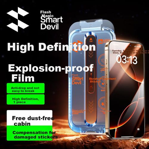 Vidrio Templado Shanmo iPhone 16 Pro Max