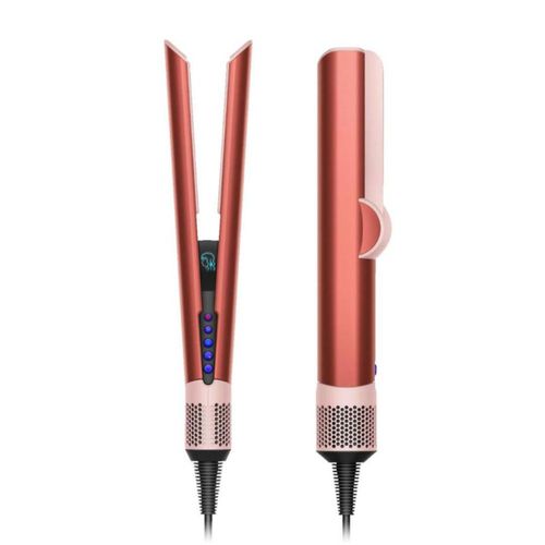 Dyson Airstrait HT01 Alisadora de Cabello Húmedo a Seco con Aire Plancha de Cabello Sin Placas Calientes Con Tecnología de Flujo de Aire – Rojo Fresa