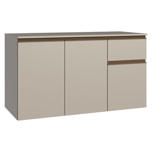 Gabinete Bajo Cocina Madesa Nice 120cm Con Encimera Crema 02