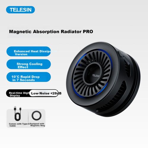 Enfriador magnético TELESIN P9-MPR 59mm Cerámica Azul Blanco