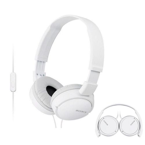 Manos Libres Sony MDR-ZX110AP alámbricos blancos