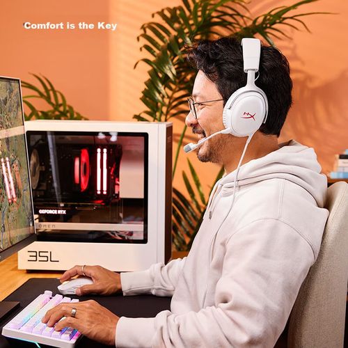 Audífonos HYPERX Cloud III alámbricos grises