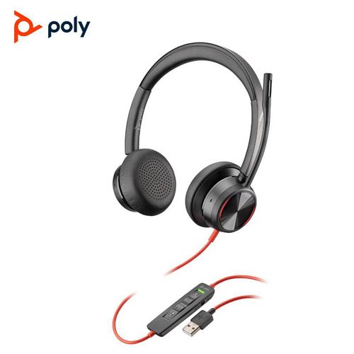 Manos Libres Plantronics Blackwire8225 alámbricos USB con micrófono