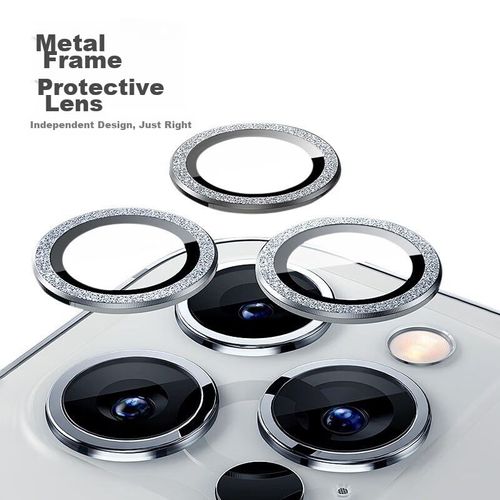Funda para lente ESCASE iPhone 14 Pro Max Vidrio templado metálico