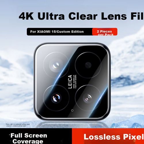 Película para Lente Cámara KOOLIFE Xiaomi 15 Vidrio Transparente