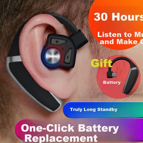 Audífonos Bluetooth HALFSun B1 Inalámbricos Cancelación Ruido