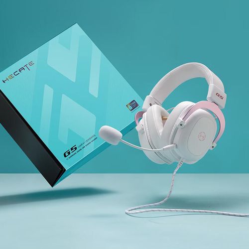 Audífonos Gaming Edifier Hecate G5 USB 7.1 Rosa Nebuloso