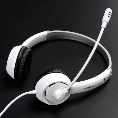 Audífonos DANYIN DT326 para computadora Blanco