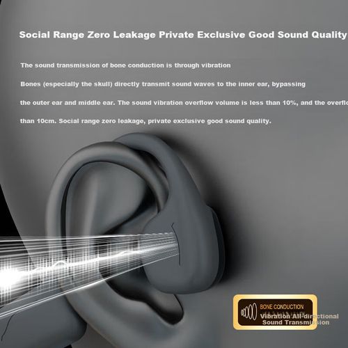 Audífonos Conducción Ósea Newmine BC-F5Pro 32GB Bluetooth IPX8