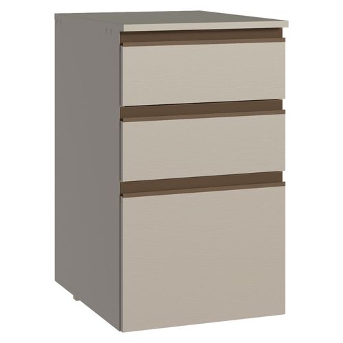 Gabinete Bajo Cocina Madesa Nice 40cm Con Encimera 3 Cajones