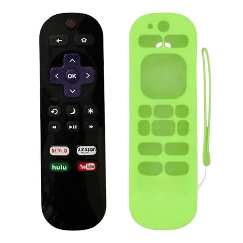 Control compatible con roku tv sanyo rca onn jvc mas funda