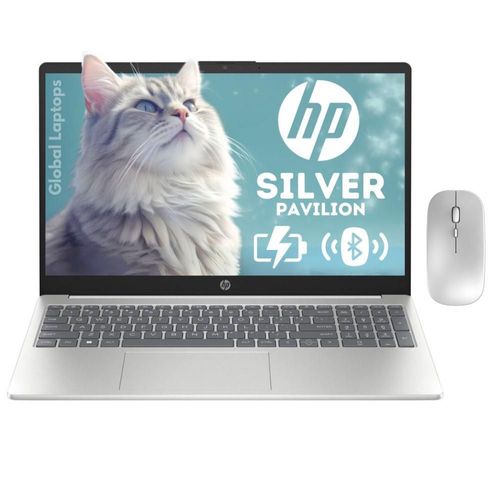 Hp pavilion 15-fd0084 intel n200 4 gb ram 128 gb ufs 15.6 hd laptop con regalo