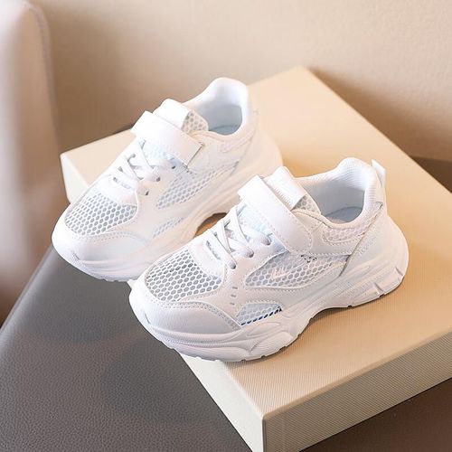 Tenis Warrior Wz(Cl)-0854 Blanco Unisex Para Niño Y Niña