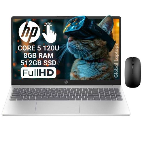 Laptop hp core 5 120u 16gb ram 512gb ssd 15,6 fhd gamer