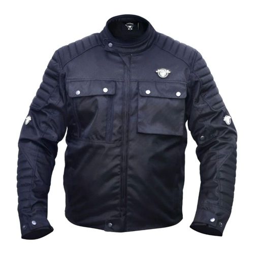 Chamarra Moto Punto Extremo Rider Negro Protecciones Ec2 Rider One