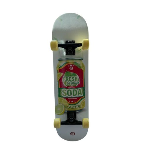 Patineta Skateboard 7 Capas Madera Maple Diseño Soda