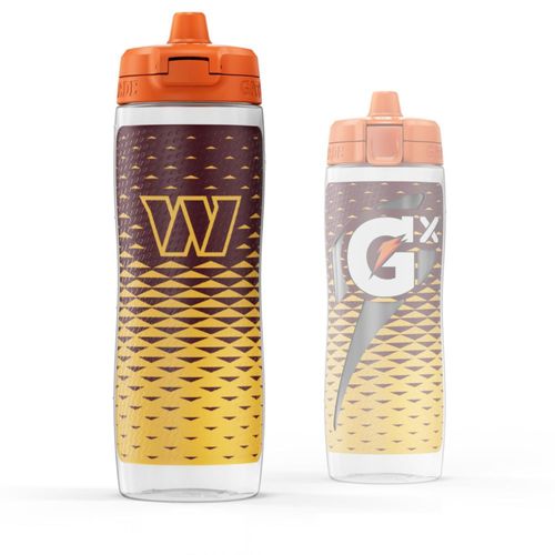 Botella Squeeze Gatorade Gx NFL de 900 ml antideslizante con hidratación