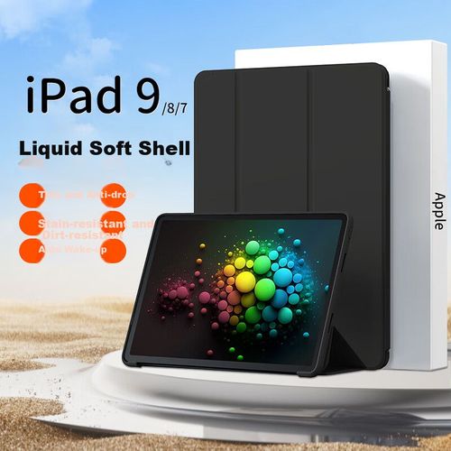 Funda para iPad 10.2" Zhiteng Silicona Negra