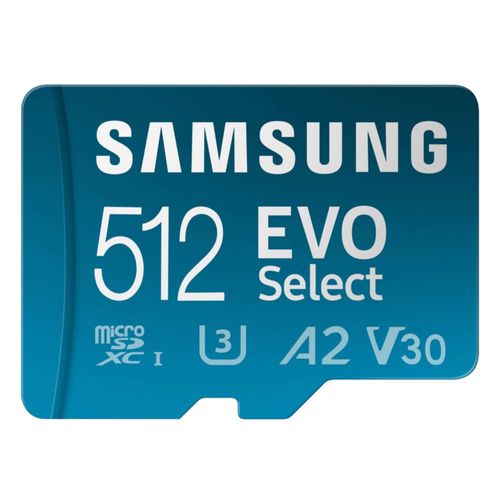 Tarjeta de memoria microSD SAMSUNG EVO Select 512GB microSDXC