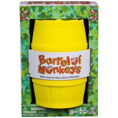 Juego familiar Spin Master Games Barrel of Monkeys Retro