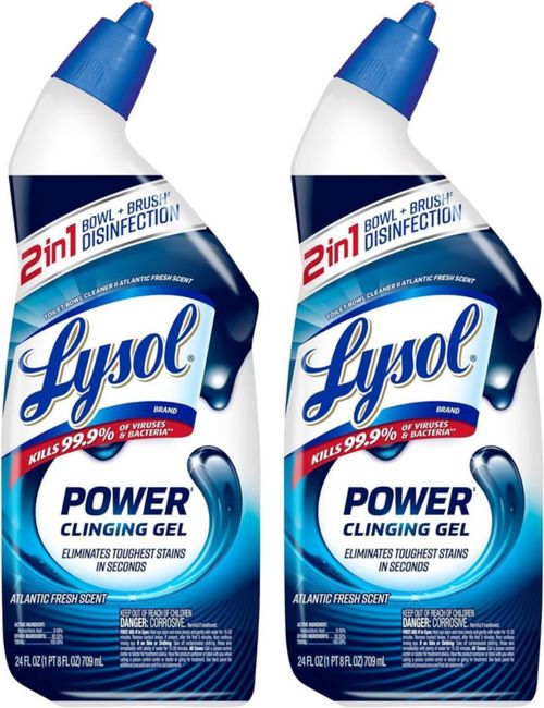 Limpiador para inodoros Lysol Max Strength 710 ml (2 unidades)