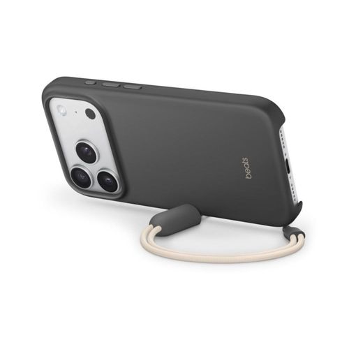 Funda Beats Horizontal iPhone 17 Pro Magsafe Correa Gris Granito
