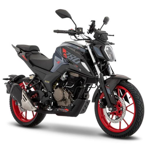 Motocicleta Urbana Italika 280Z con GPS Gris