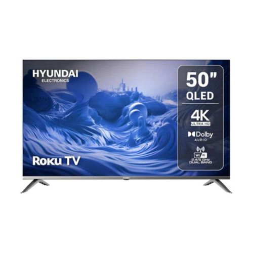Televisión Pantalla 50 Pulgadas Hyundai Roku TV 4K UHD HYLED5026QR