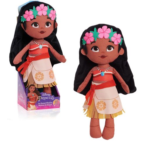 Peluche Just Play Princess So Sweet Moana de Disney 30 cm