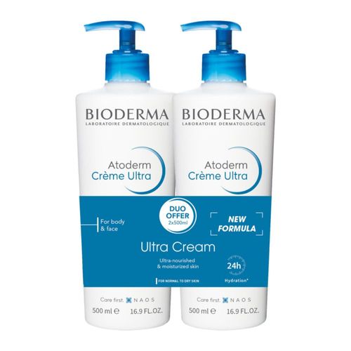 Crema Bioderma Atoderm ultra nutritiva para piel normal a seca